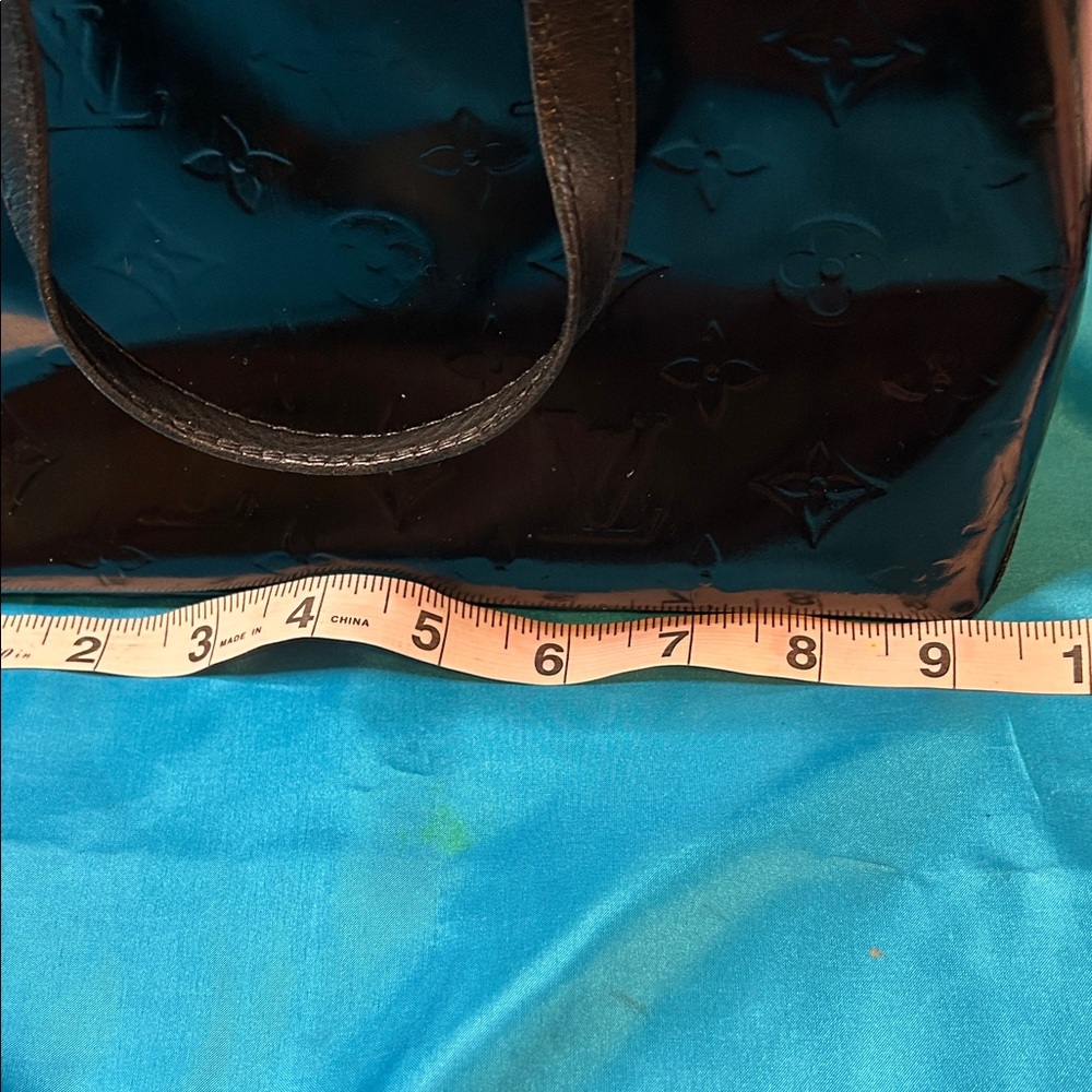 Louis Vuitton Black Vernis Lead PM handbag VGC - Picture 11 of 15